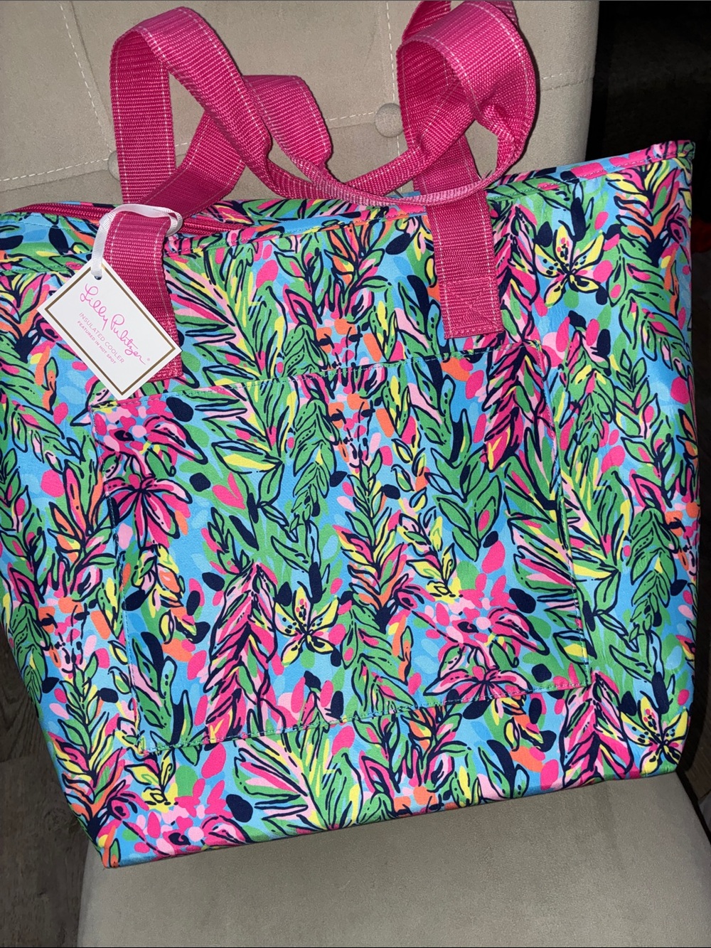 Lilly Pulitzer Insulated Cooler tote bag